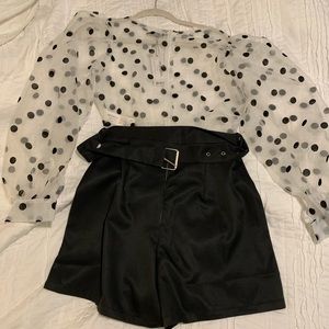 Boohoo one piece romper